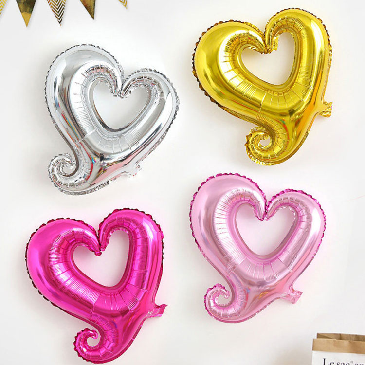 18 Inch Pancing Heart Shaped Balon
