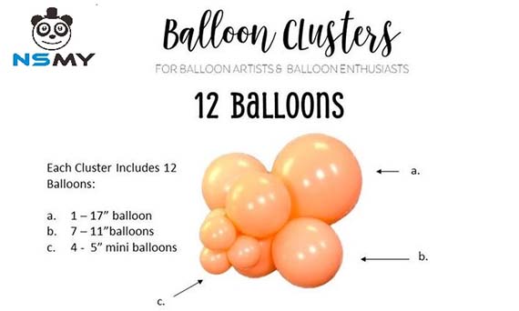 Kepiye carane nggawe kluster balon katon luwih apik?
