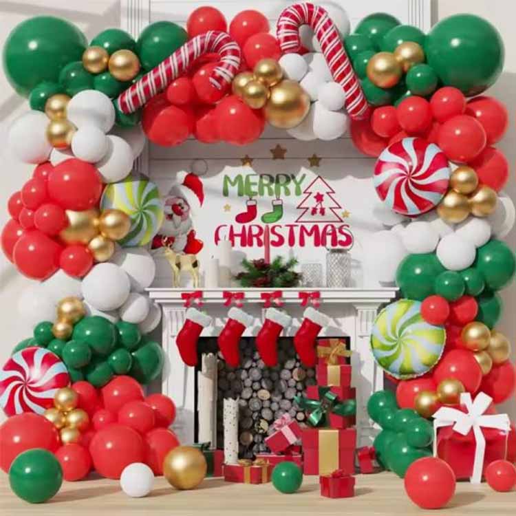 Set Natal Balloon Lengkungan Natal