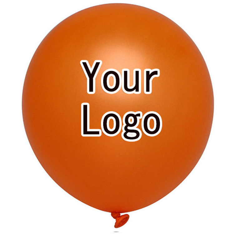 Balon Lateks Logo Kustom