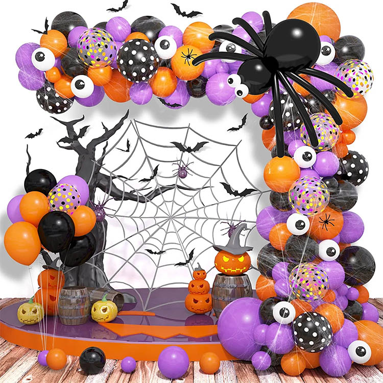 Halloween Balon Garland arch kit