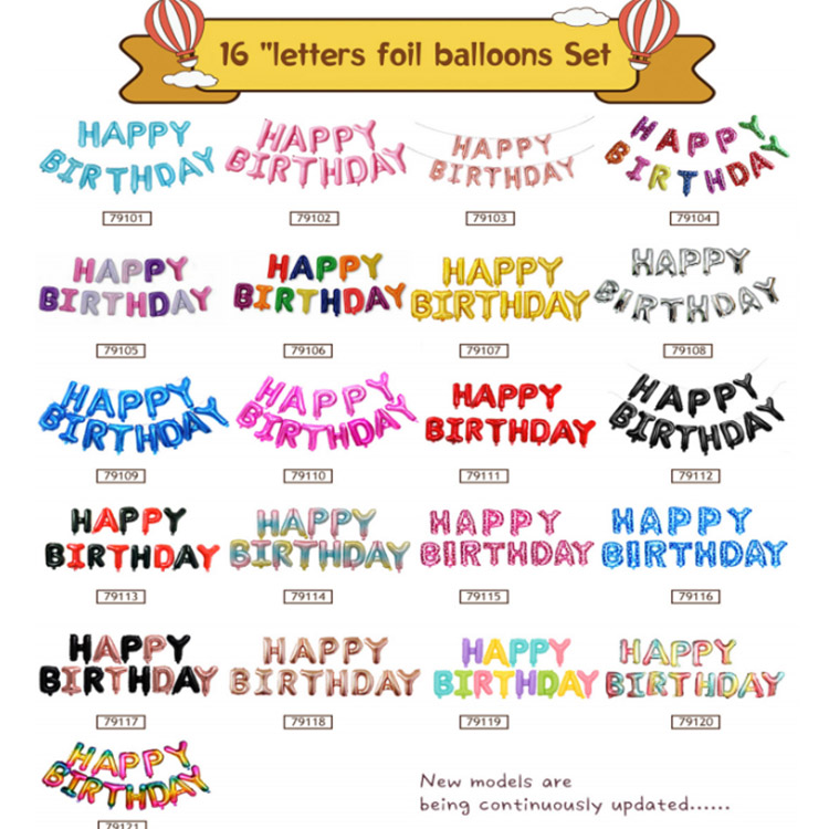 Selamat Ulang Tahun Balon Foil