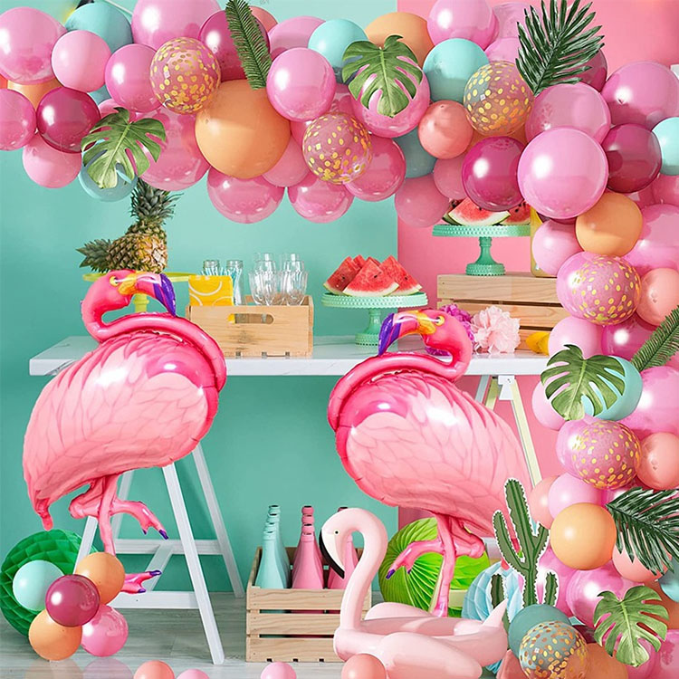 Garland Balon Tema Hawaii