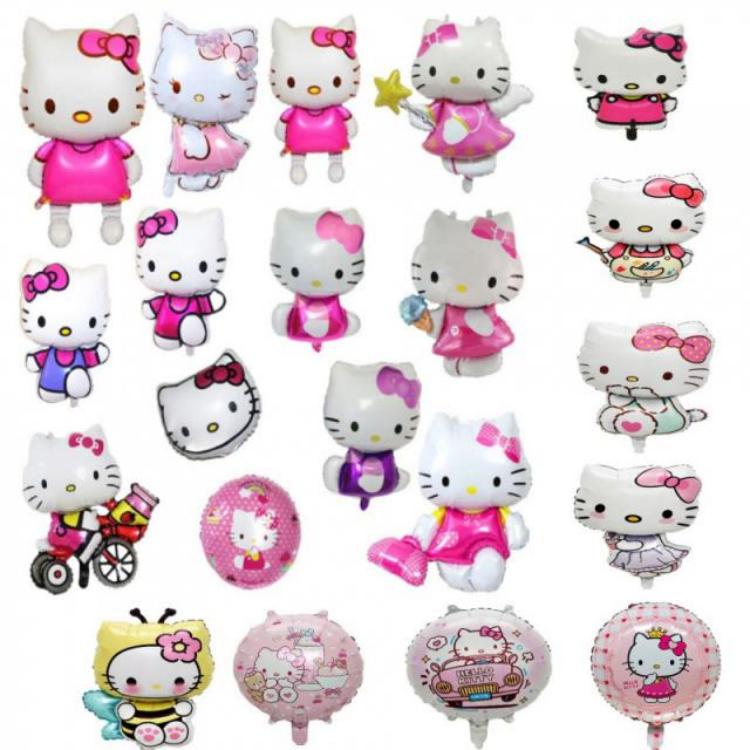 Balon Foil Hello Kitty Kab