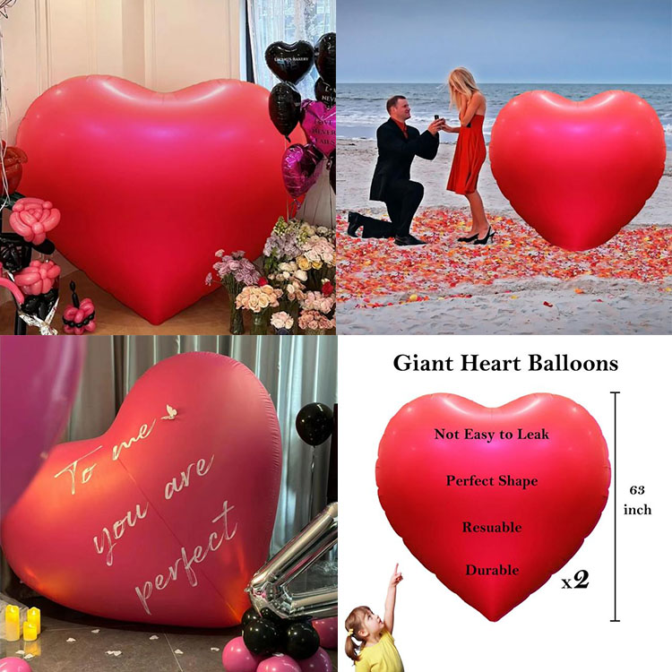 foil wedding balloons