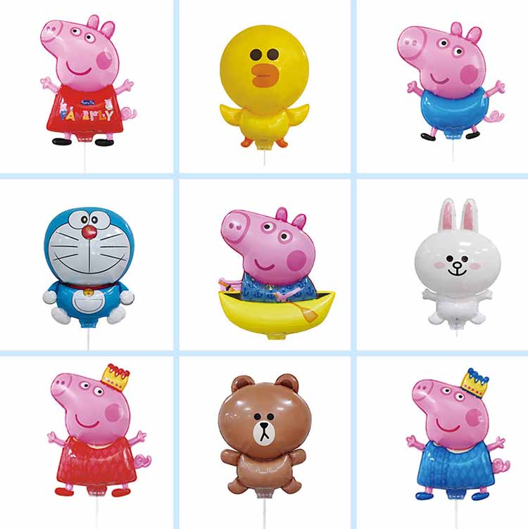 Animal Foil Clip Balloons