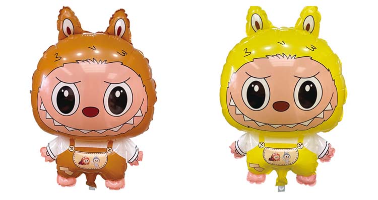 Labubu foil balloon