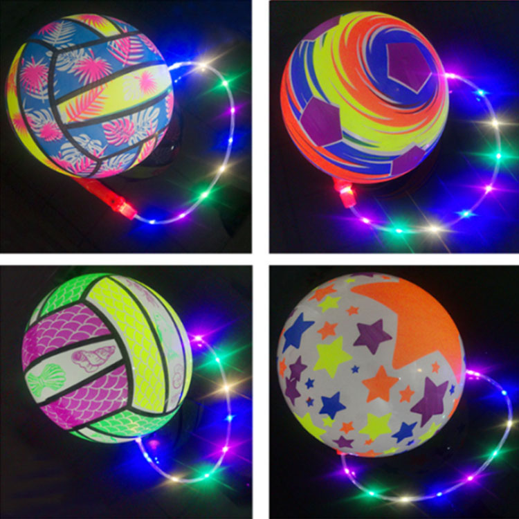 Inflatable Chain Fitness Elastis Luminous Ball