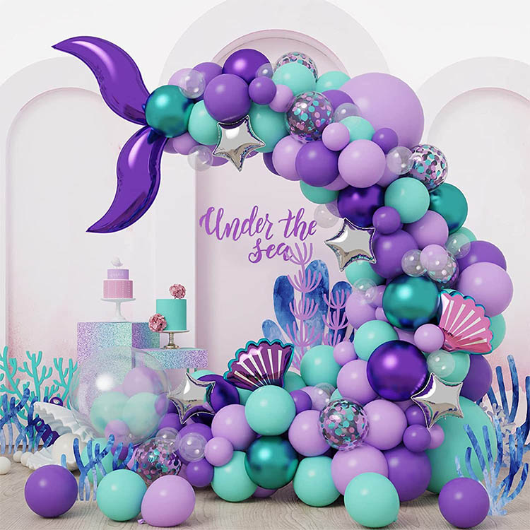 Samudra Tema Balon garland arch kit