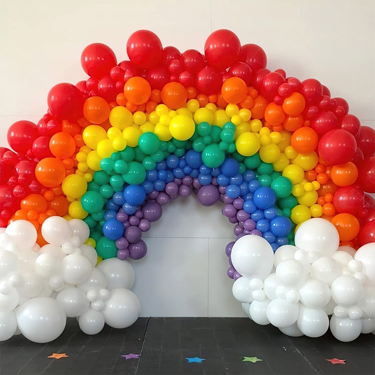 Rainbow Balon Garland Arch Kit