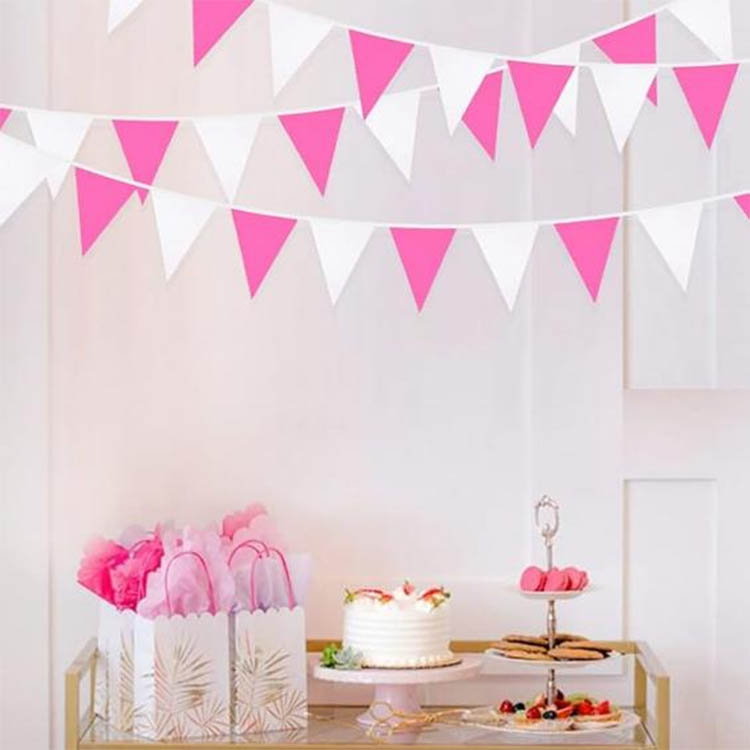 Bunting Plastik Rose Rose