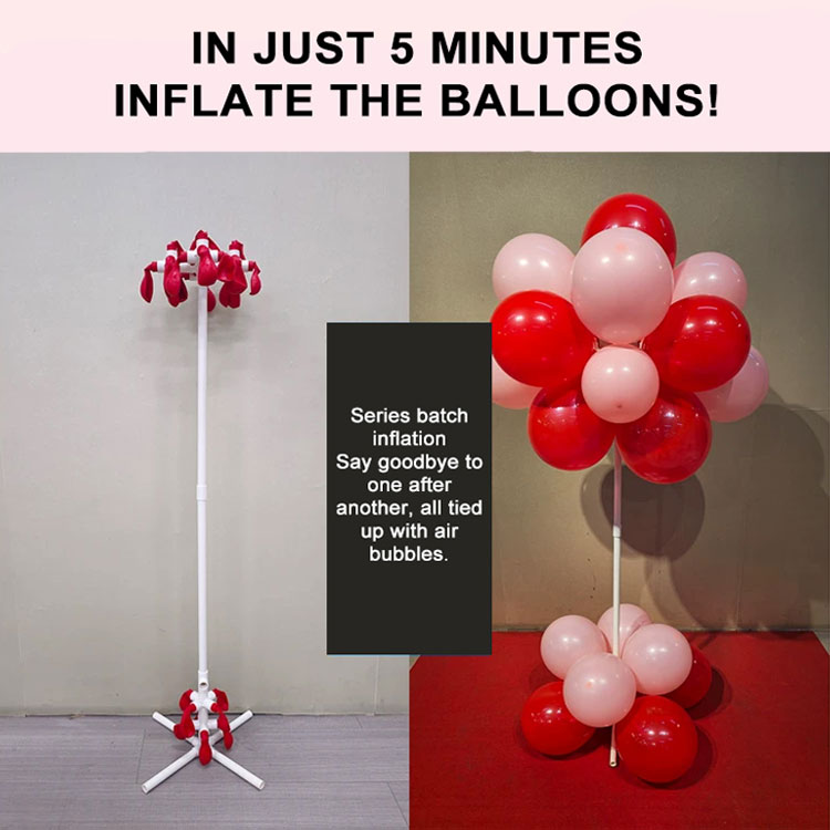 Self Inflating Balon Arch Cilik Pilar