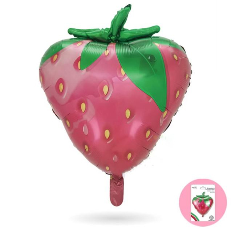 Balon Foil Strawberry Kab