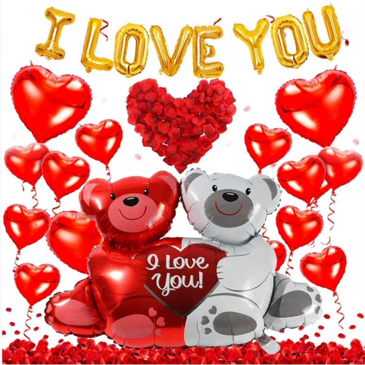 Balon Foil Dina Valentine